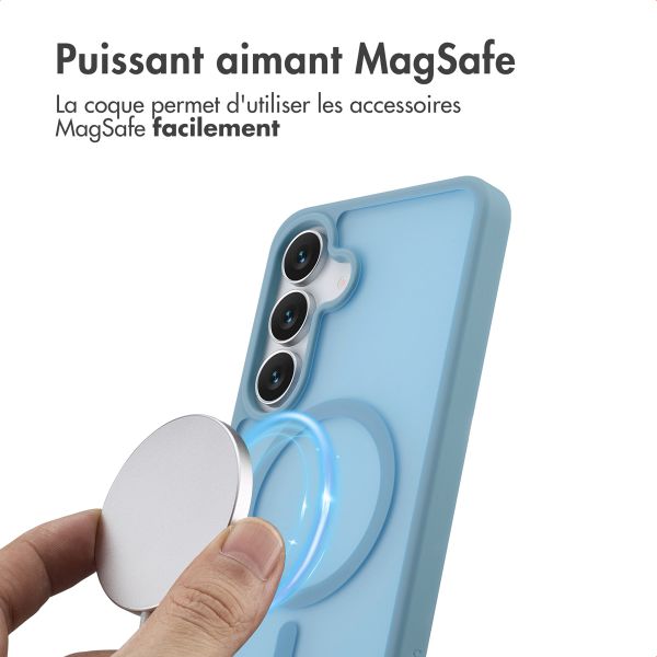 imoshion Coque Color Guard avec MagSafe Samsung Galaxy S25 FE - Bleu clair
