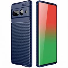 imoshion Coque silicone Carbon Google Pixel 7 Pro - Bleu