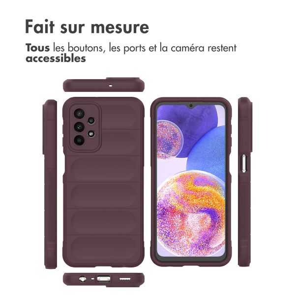 imoshion EasyGrip Backcover Samsung Galaxy A23 (5G) - Aubergine
