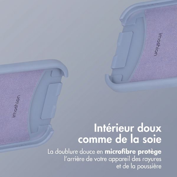 imoshion Coque arrière Color avec cordon amovible et MagSafe Samsung Galaxy S26 Ultra - Ash Blue