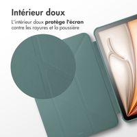 imoshion Coque tablette Origami iPad Pro 13 (2024) M4 - Vert foncé