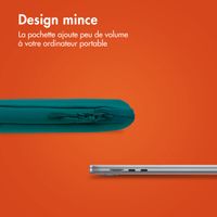 imoshion Pochette ordinateur avec compartiment 13 pouces - Petrol Green