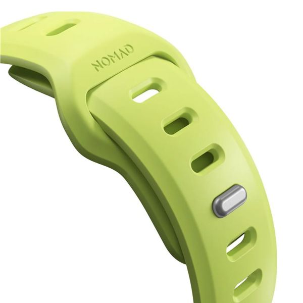 Nomad Bracelet Tempo en silicone Apple Watch Series 1 - 11 / SE / Ultra (44/45/46/49 mm) - Lime