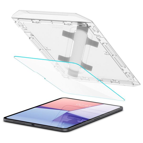 Spigen Protection d'écran en verre trempé GLAStR EZ Fit + Applicator Apple iPad Pro 11 (2025) M5 / (2024) M4