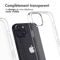 Accezz Coque Clear 100% recyclée Apple iPhone 15 Plus - Transparent