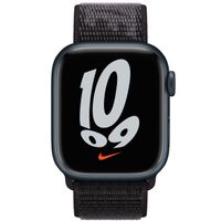 Apple Bracelet Nike Sport Loop Apple Watch Series 1 t/m 11 / SE / Ultra (44/45/46/49 mm) - Noir / Gris