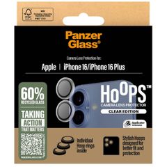 PanzerGlass Protection Caméra Hoop Optic Rings iPhone 16 / 16 Plus