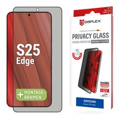 Displex Protection d'écran en verre trempé Privacy Samsung Galaxy S25 Edge