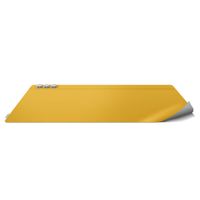 Uniq Tapis de bureau réversible Hagen - Canary Yellow / Chalk Grey