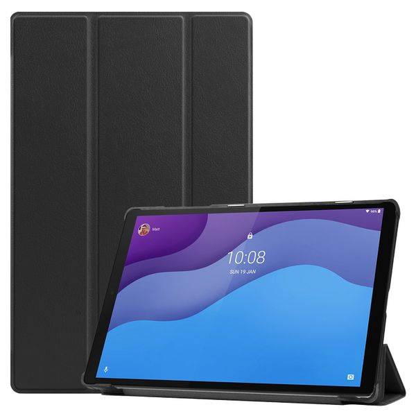 imoshion Coque tablette Trifold Lenovo Tab M10 HD (2nd gen) - Noir