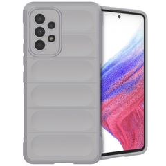 imoshion Coque arrière EasyGrip Samsung Galaxy A53 - Gris