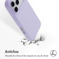 Accezz Coque Liquid Silicone avec MagSafe Apple iPhone 17 Pro - Paars