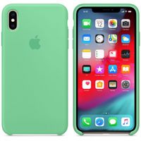 Apple Coque en silicone Apple iPhone Xs Max - Spearmint