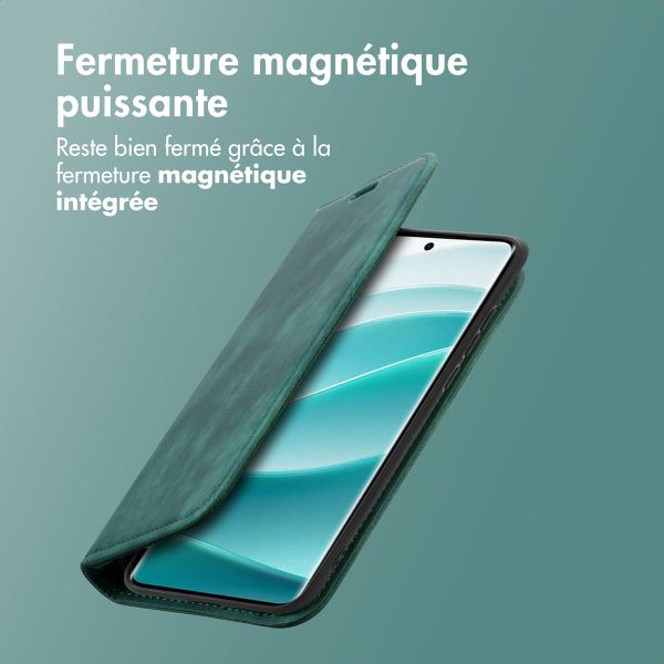 imoshion Étui de téléphone portefeuille Slim Xiaomi Redmi Note 14 Pro (5G) - Vert