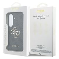 Guess Coque 4G Metal Logo Backcover Samsung Galaxy S26 - Noir