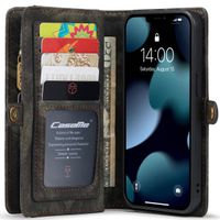 CaseMe Etui de téléphone de luxe en cuir deux iPhone 13