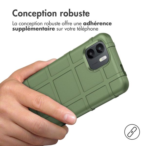 imoshion Coque Rugged Shield Xiaomi Redmi A1 / A2 - Vert foncé