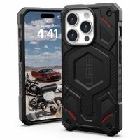 UAG Coque arrière Monarch Pro Apple iPhone 15 Pro - Kevlar Black