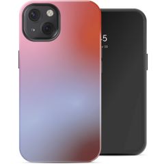 Selencia Coque arrière Vivid avec MagSafe Apple iPhone 13 - Gradient Soft Blush