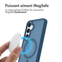 imoshion Coque Color Guard avec MagSafe Samsung Galaxy S25 Plus - Bleu foncé