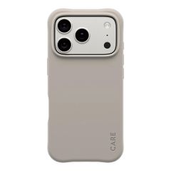 CARE by PanzerGlass Étui tendance Samba avec MagSafe Apple iPhone 17 Pro - Vanilla Beige