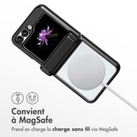 imoshion Coque arrière Rugged avec MagSafe Samsung Galaxy Z Flip 6 - Noir