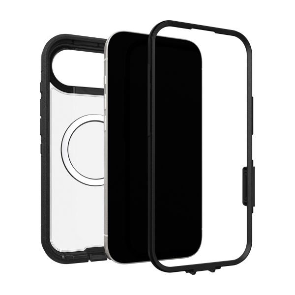 OtterBox Coque arrière Defender Pro XT Magnets Apple iPhone Air - Clear / Black