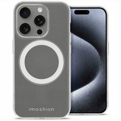 imoshion Coque arrière avec MagSafe Apple iPhone 15 Pro - Transparent
