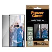 PanzerGlass Protection d'écran Privacy Ultra-Wide Fit Anti-bactérienne avec applicateur Samsung Galaxy S25 Ultra