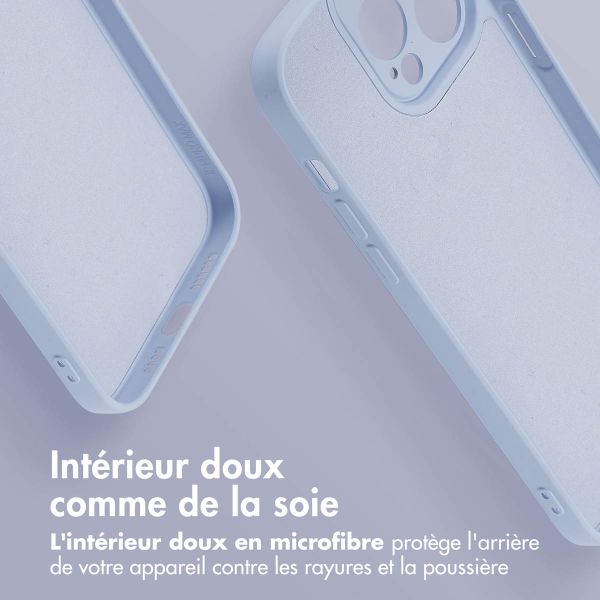 imoshion Coque Couleur avec MagSafe Apple iPhone 14 Pro Max - Lila