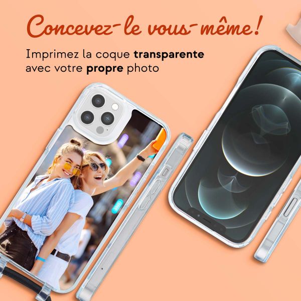 Concevez votre Coque MagSafe avec cordon amovible Apple iPhone 12 Pro - Transparent