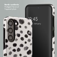 Selencia Coque arrière Vivid Tough Samsung Galaxy S23  - Trendy Leopard