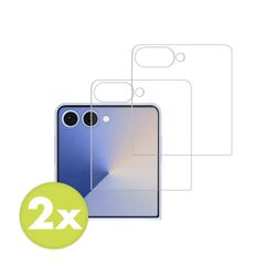 Accezz Protection d'écran en verre trempé 2-pack Samsung Galaxy Z Flip 7