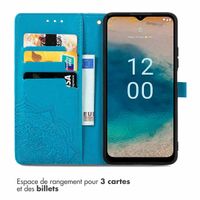 imoshion Etui de télephone Mandala Nokia G22 - Turquoise