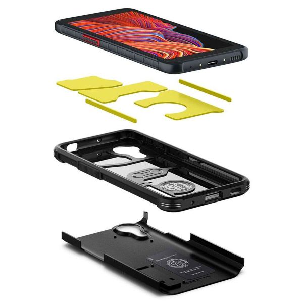 Spigen Coque Tough Armor Samsung Galaxy Xcover 5 - Noir