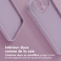 imoshion Coque Couleur avec MagSafe iPhone 15 Pro - Violet