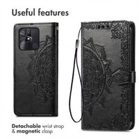 imoshion Etui de télephone Mandala Xiaomi Redmi 10C - Noir