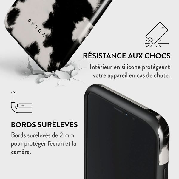 Burga Coque arrière Tough iPhone Xr - Achromatic