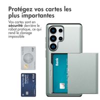 imoshion Coque arrière avec porte-cartes Samsung Galaxy S25 Ultra - Vert