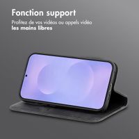 imoshion Étui de téléphone portefeuille Slim Samsung Galaxy S26 - Noir