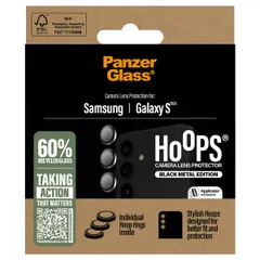 PanzerGlass Protection Caméra Hoop Optic Rings Samsung Galaxy S25 - Noir