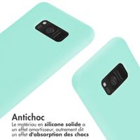 imoshion Coque en silicone avec cordon Samsung Galaxy S8 - Menthe verte