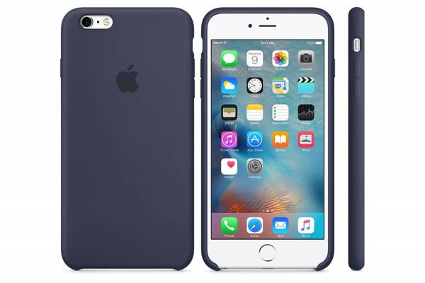 Apple Coque en silicone iPhone iPhone 6(s) Plus - Midnight Blue