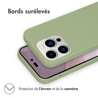 imoshion Coque Couleur Apple iPhone 14 Pro - Olive Green