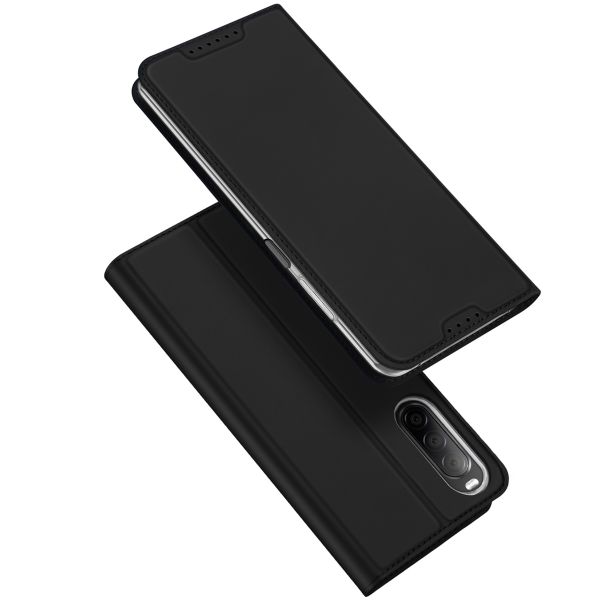 Dux Ducis Étui de téléphone Slim Sony Xperia 10 V - Noir