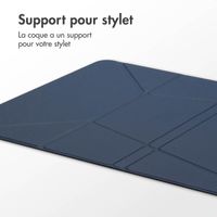 Accezz High Stand tablet case Apple iPad Air 11 pouces (2025) M3 / (2024) M2 / Air 5 (2022) / Air 4 (2020) - Bleu foncé