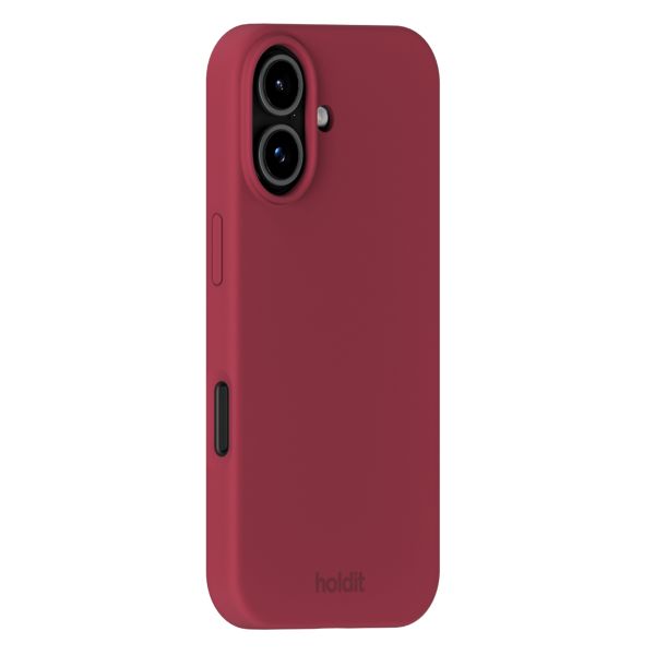 Holdit Coque Silicone Apple iPhone 17 - Red Velvet