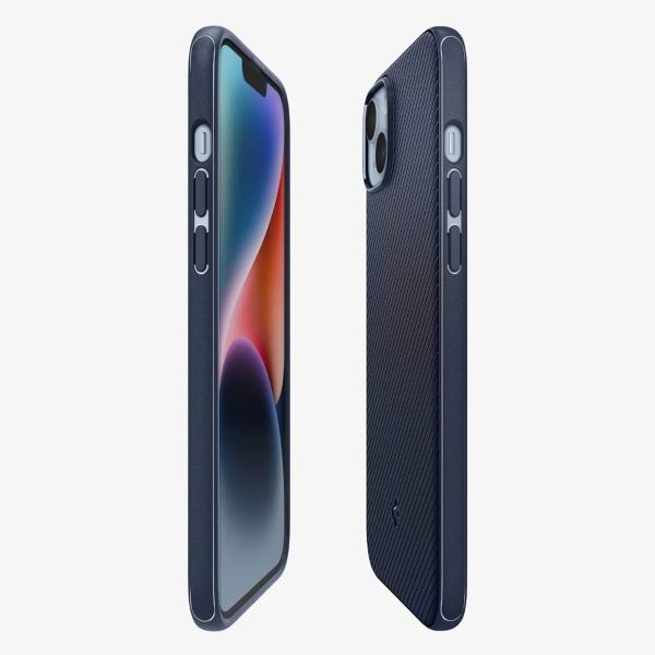 Spigen Coque arrière MagSafe Armor Apple iPhone 14 Plus - Blue