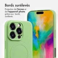 imoshion Coque Couleur avec MagSafe iPhone 16 Pro - Vert