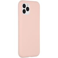 Accezz Coque Liquid Silicone Apple iPhone 11 Pro - Rose